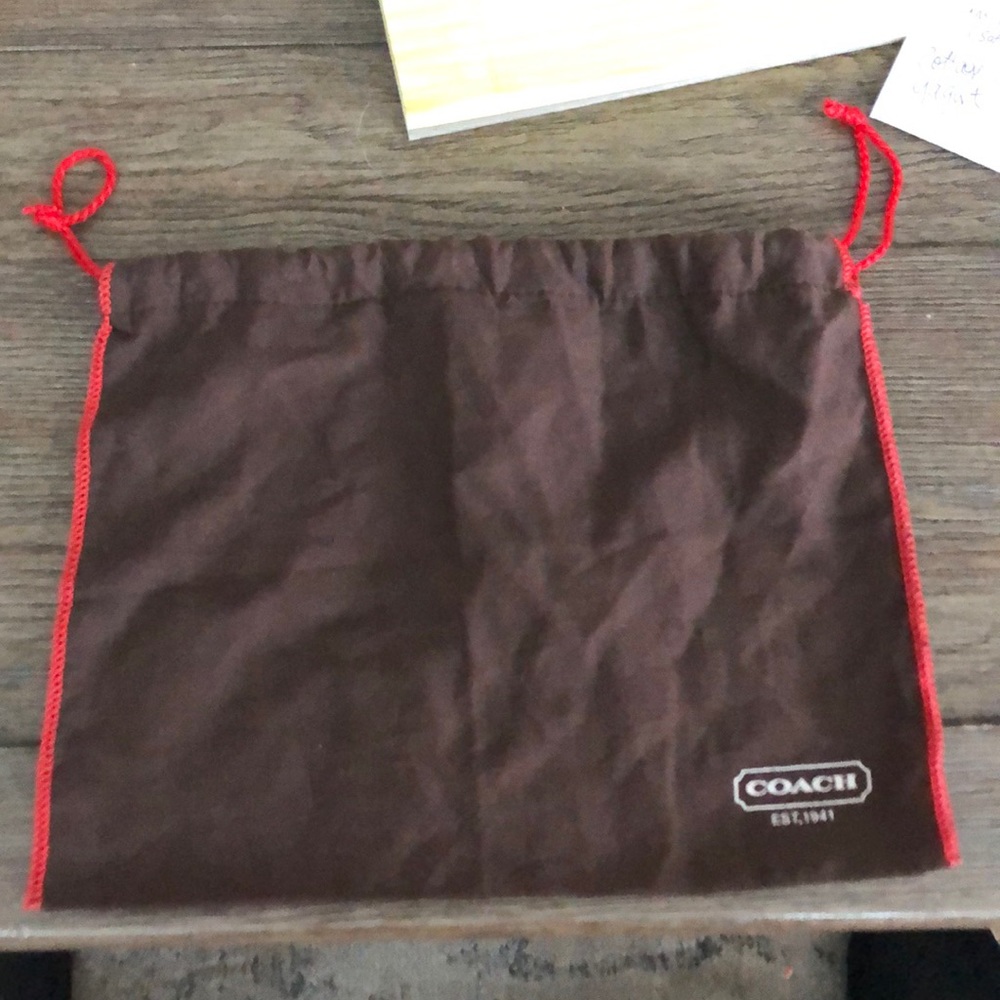 Coach dust bag